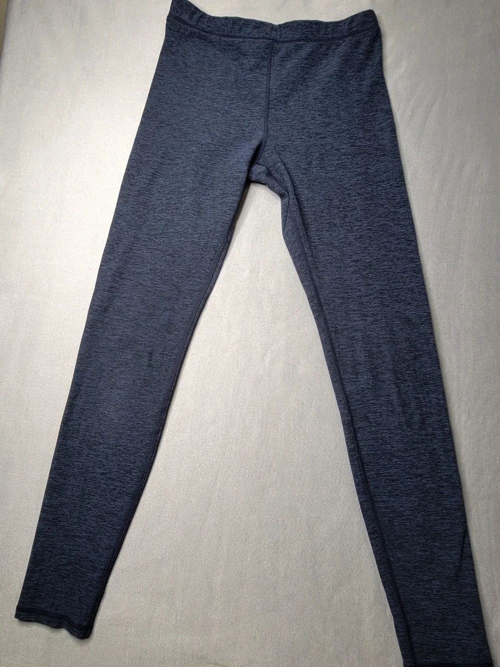 ALO Yoga Heathered Navy Blue Leggings